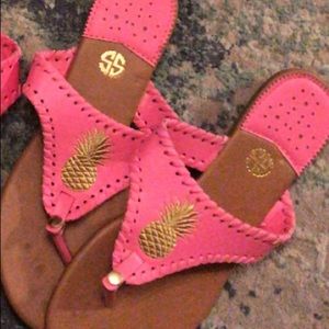 Simply southern flip flops size 9.
